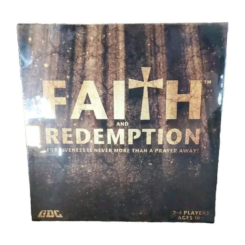 2010 Faith & Redemption Board Game Christianity Faith Forgiveness Prayer New